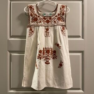 EUC! NATIVA hand embroidered dress. Size 2